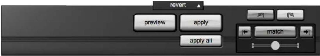 revert preview apply apply all match