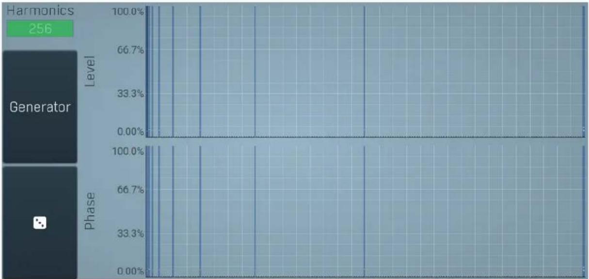 MeldaProduction MCabinet - Signal generator in Harmonics mode - 1