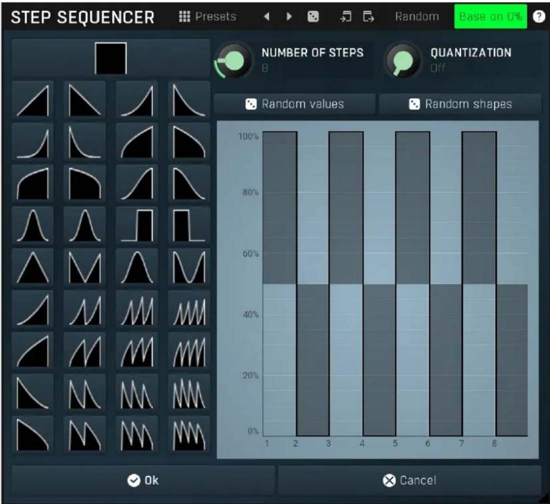 MeldaProduction MCabinet - Signal generator step sequencer editor - 1