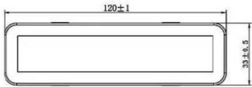 120±1 33±0.5