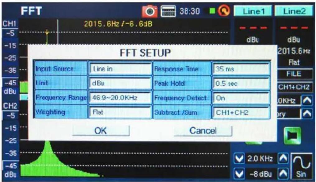 PHONIC PAA6 - Tomando las mediciones FFT: - 1