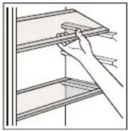 Exquisit SBS666-HCF-041EI - Positioning the door balconies - 1