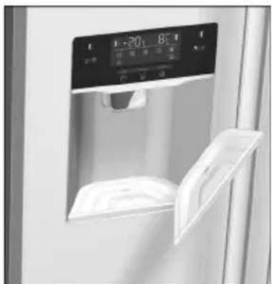 Exquisit SBS666-HCF-041EI - How to clean and care the dispenser? - 2