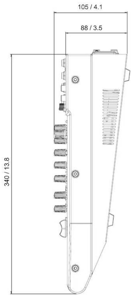 105 / 4.1 88 / 3.5 340 / 13.8