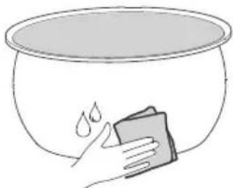 MIDEA MB-FS5023 - Cleaning The Cooker Body - 3