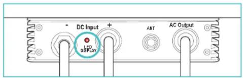 DC Input + abPLay ANT AC Output