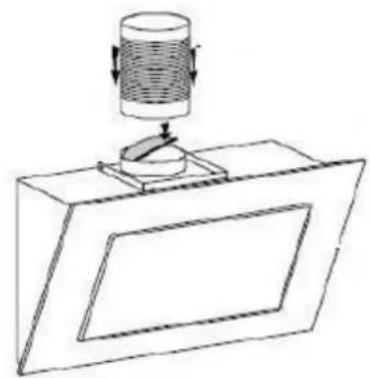 Heinner DCH-650RIX - INSTALLATION INSTRUCTIONS (VENT OUTSIDE) - 5