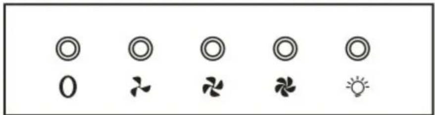 Heinner DCH-350RGBK - Kontroll gombok - 1