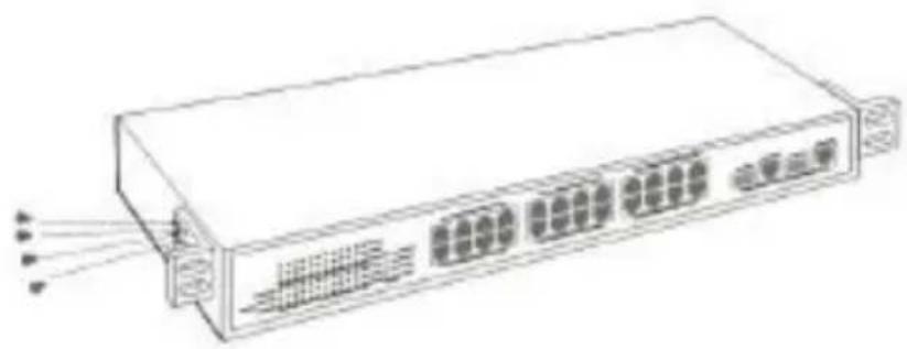 D-LINK DES-1526 - Installing the Switch on a Rack - 1