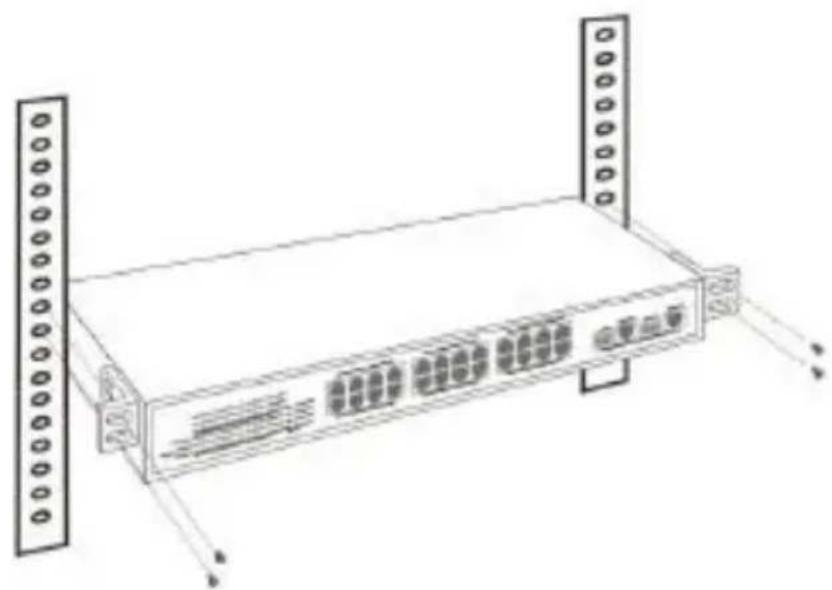 D-LINK DES-1526 - Installing the Switch on a Rack - 2