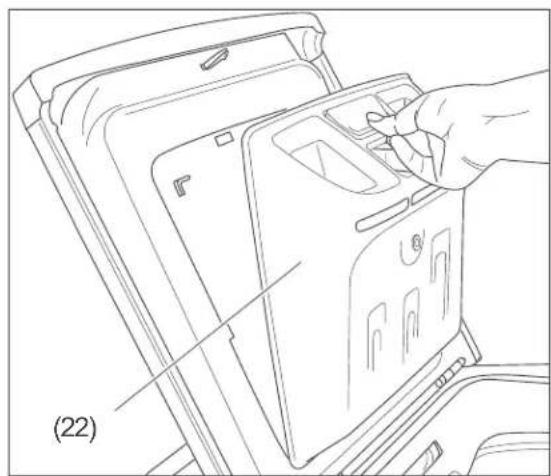 Hanseatic HTWK712A - Cleaning the dispenser - 2