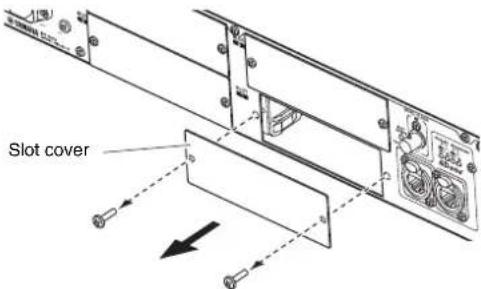 Slot cover
