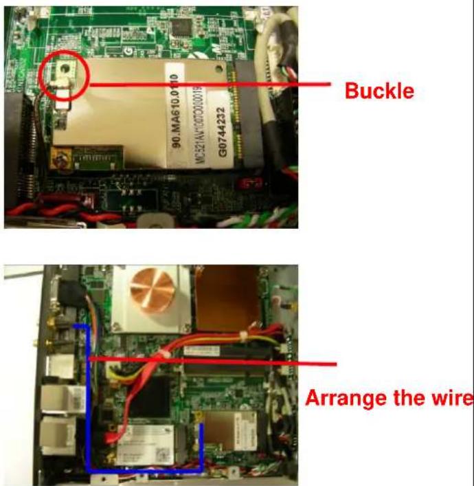 Buckle 90.MA610.010 MC521AV:00000019 G0744232 Arrange the wire