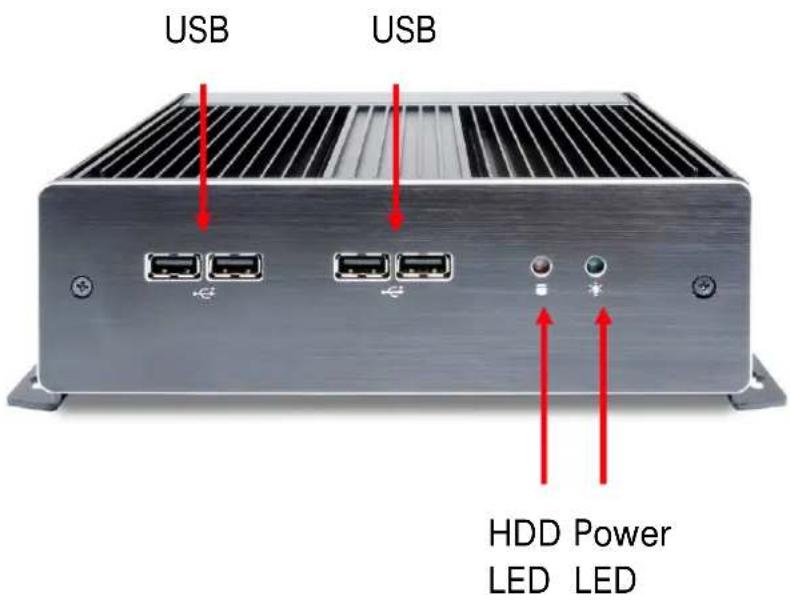 USB USB HDD Power LED LED