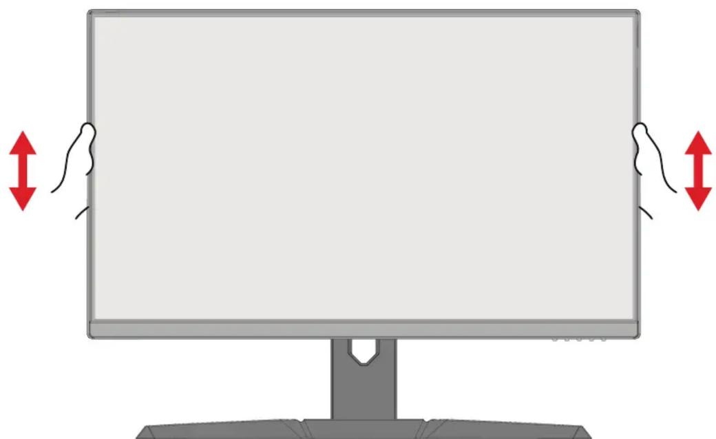 VIEWSONIC XG2409A - Höhenanpassung - 1