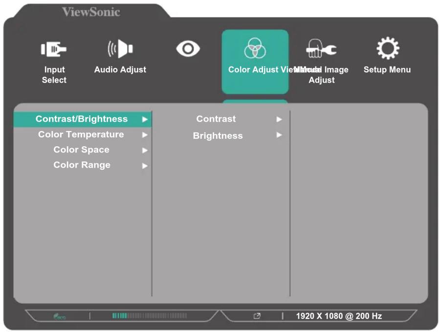 VIEWSONIC XG2409A - Allgemeine Aktionen - 2