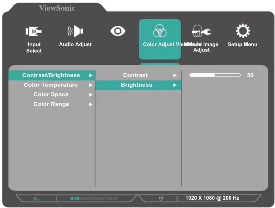 VIEWSONIC XG2409A - Allgemeine Aktionen - 3