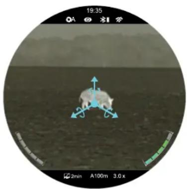 InfiRay TX60C - Calibrate the digital compass - 2