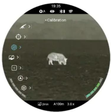 InfiRay TX60C - Select the non-uniformity correction mode - 2