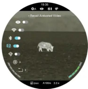 19:35 • Recoil Activated Video 2min A100m 3.0 x