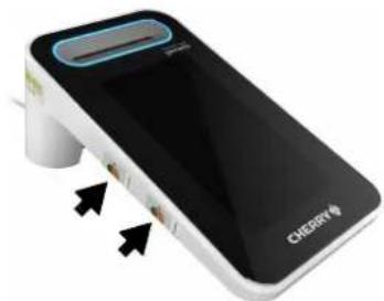Cherry eHealth Terminal ST-1506 - Slotsiegel für gSMC-KT und ggf. SMC-B Karte prüfen - 1