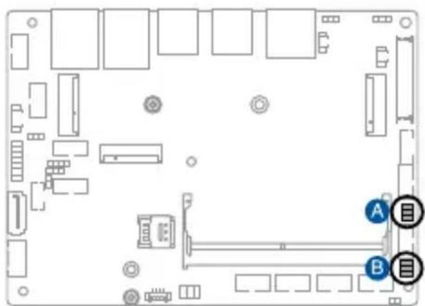 ASUS EBS-S110W - COM +5V/+12V Selection jumper - 1
