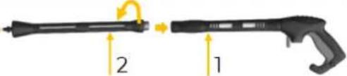 Zipper ZI-HDR165 - Assembly patio cleaner - 1