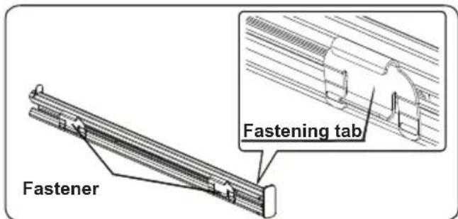Fastener Fastening tab