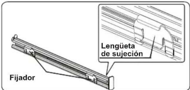Fijador Lengüeta de sujeción