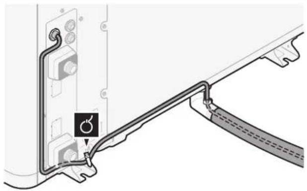 DAIKIN ETVX16S23DA9W - (Optional) Drain tube heater cable: - 1