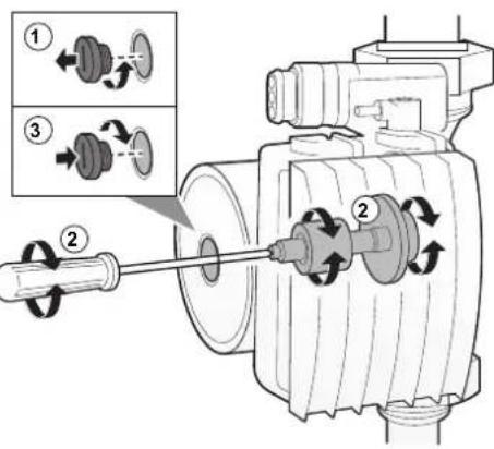 DAIKIN ETVX16S23DA9W - Symptom: The pump is blocked - 1