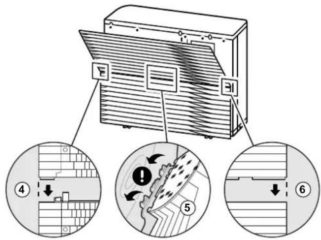 Diagram illustrating a mechanical or electrical component with labeled parts and directional arrows indicating process steps.