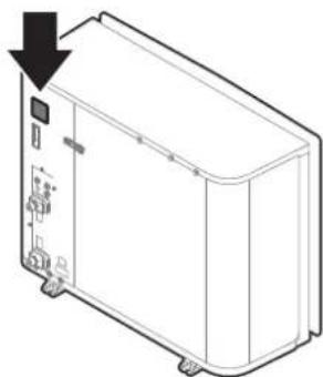 DAIKIN ETVX16S18DA9W - Identification label: Outdoor unit - 1