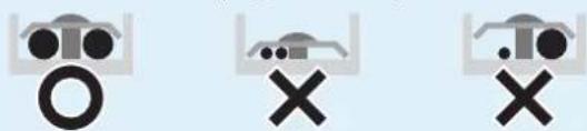 Three symbolic icons: a robot head, a robot with 'X' symbols, and a robot with an 'X' symbol, each accompanied by a circle.