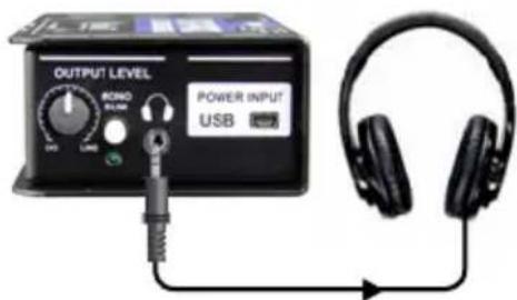OUTPUT LEVEL BOND RUN POWER INPUT USB