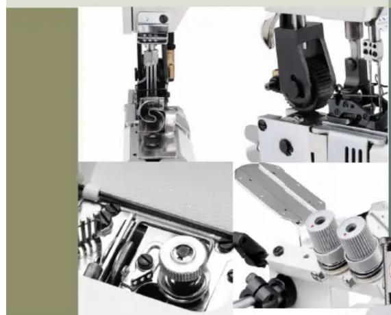 SINGER 811C - or 3 Needles Feed off the Arm Chainstitch Sewing Machine - 1