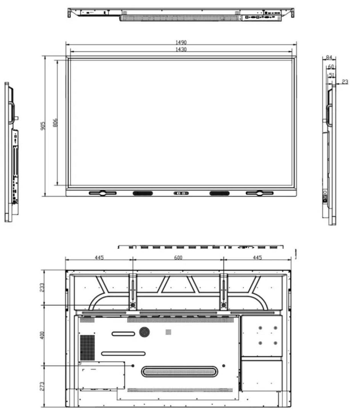 Legamaster Evolve 2 ETX-6540 - ETX-6540 - 1
