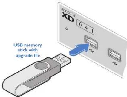 ADDERLINE XD 6 4 1 USB memory stick with upgrade file