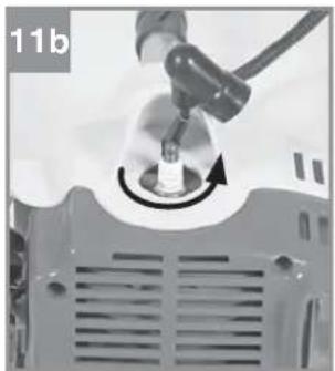 Close-up of a robotic arm gripping a small object on a device casing (no visible text or symbols)