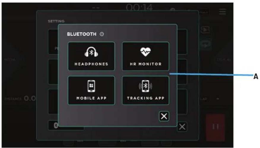 BLUETOOTH HEADPHONES HR MONITOR MOBILE APP TRACKING APP A