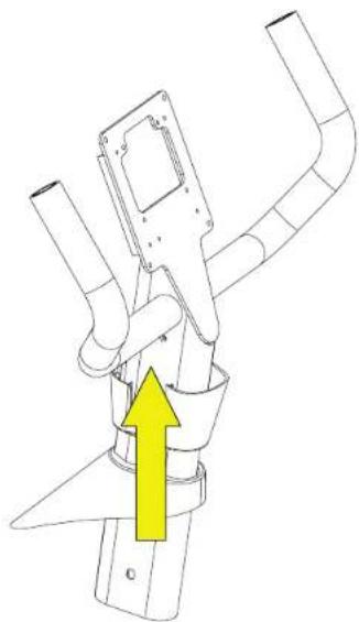 True RC2-0A-35 - Step 11-Route Cables Up Front Mast - 1