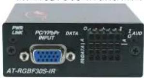 PWR LINK PCYPS/PI INPUT DATA R104721 A I O AUD AT-RGBF30S-IR