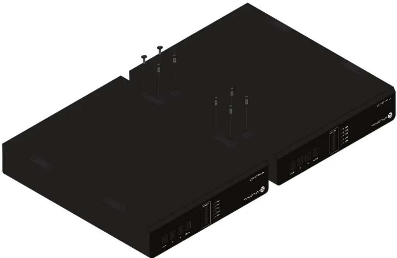 Atlona AT-UHD-SW-52ED - Dual Unit Rack Installation - 2