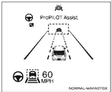 ProPILOT Assist 60 MPH NORMAL-WAFA0110X