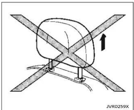 NISSAN Armada (2025) - For adjustable head restraint/headrest - 1