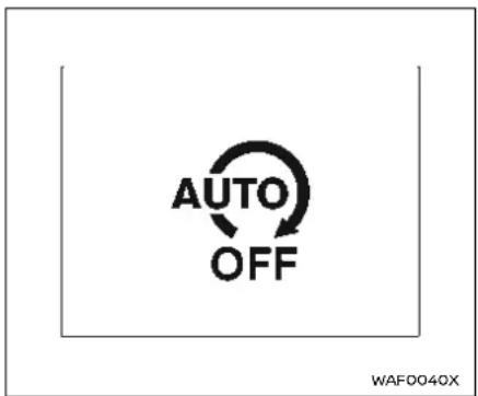 AUTO OFF WAF0040X