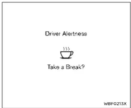 Driver Alertness Take a Break? WBF0213X
