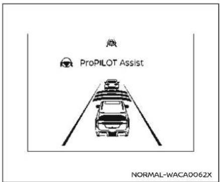 ProPILOT Assist NORMAL-WACA0062X