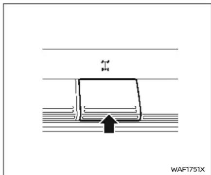 NISSAN Armada (2025) - DIFFERENTIAL LOCK MODE SWITCH (if so equipped) - 1