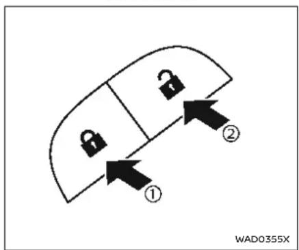 NISSAN Armada (2025) - LOCKING WITH KEY - 3